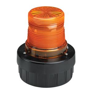 Flashing Combination Audible/Visual Signals - Amber, Flashing, Buzzer, 85 dB, Pipe/Electrical Box, LED
