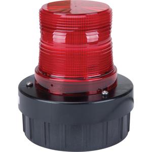 Flashing Combination Audible/Visual Signals - Red, Flashing, Buzzer, 85 dB, Pipe/Electrical Box, LED