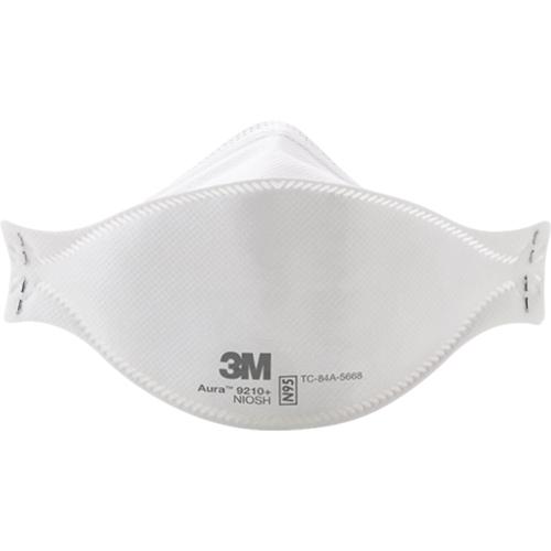 9210+ Aura™ Particulate Respirators - NIOSH, Standard, Flat Fold, Without, N95