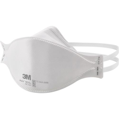 9210+ Aura™ Particulate Respirators - NIOSH, Standard, Flat Fold, Without, N95 - Image 2