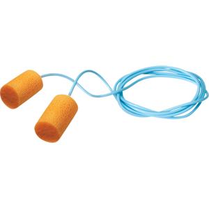 Howard Leight™ FirmFit™ Disposable Earplugs - Corded, 30, One-Size, Meets/Exceeds CSA Class AL, Bulk - Box, Orange, 100, Box
