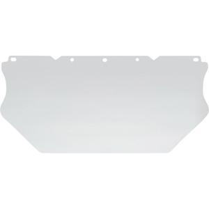 V-Gard® Visor PC for General Purpose - 8", 17", 0.04", Polycarbonate, Clear, Meets/Exceeds CSA Z94.3/ANSI Z87+, Clear