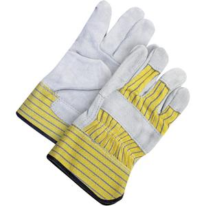 Classic Fitter Gloves - One Size, Fleece, Split Cowhide, Safety