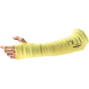 HyFlex 70-118 Arm Protection Sleeve - 10", EN 388 Level 3/ASTM ANSI Level A3/EN 388 Level C, Yellow, Kevlar®, Knit Wrist, 10, EN 388 Level 1 & ANSI Level 3, EN 388 Level 3