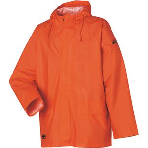 Mandal Rainwear Jacket - Polyester, 2X-Large, Orange