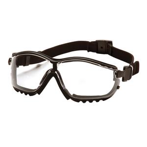 V2G® Sealed Safety Glasses - ANSI Z87+, Clear, Grey/Smoke, Indoor/Outdoor Mirror, Anti-Scratch