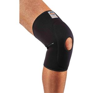 ProFlex® 615 Knee Sleeve with Open Patella & Anterior Pad - Sleeve, 2X-Large, Neoprene, Black