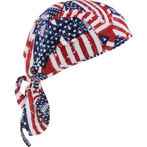 Chill-Its 6615 Cooling Dew Rags - Multi-Colour, Absorptive, High Performance Material, Stars & Stripes