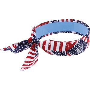 Chill-Its 6700CT Cooling Bandanas - Multi-Colour, Stars & Stripes, One Size