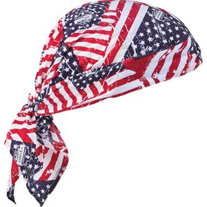 Chill-Its 6710CT Cooling Triangle Hats - Multi-Colour, Stars & Stripes