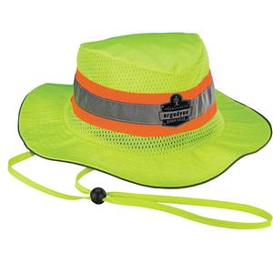 Chill-Its® 8935CT Evaporative Cooling Ranger Hat - Hi-Vis Lime, Large/X-Large