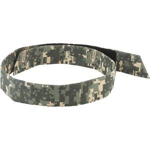 Chill-Its® 6705 Evaporative Cooling Bandana - Green, One Size, Camouflage