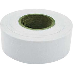 Flagging Tape - White, 1.2", 300', Standard