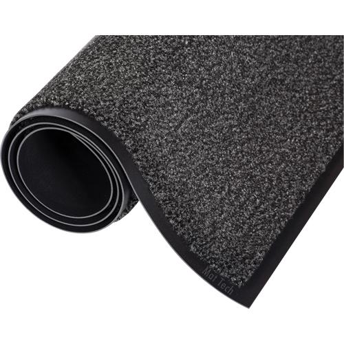 Dust-Star™ Mat - 6', 10', 60', Wiper, 1/2", Charcoal, Olefin Fibre, Heavy-Duty, Textured