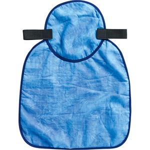 Chill-Its® 6717CT Cooling Hardhat Pad & Neck Shade - Blue, One Size