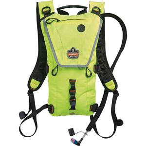 Chill-Its 5156 Low-Profile Hydration Pack with Storage - 3 L, Hi-Vis Lime, 2