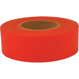 Sub-Zero Flagging Tape - Fluorescent Red, 1.2", 150', 5-mil., '-40  ' F