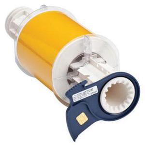 Printer Tape - Retro Reflective, Yellow, 4", BBP® 85/PowerMark®, 33'