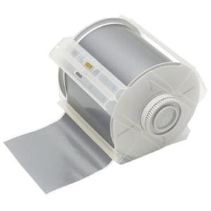 Printer Tape - Metalized Polyester, Silver, 4", GlobalMark®, 100'