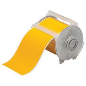 Pre-Cut Label Cartridge - 101 mm, Yellow, 6-1/4", Roll, 165