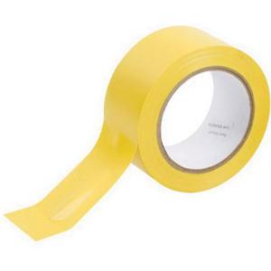 Floor Marking Tape - Yellow, Vinyl, 2", 108'