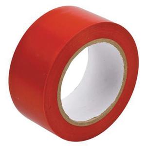 Floor Marking Tape - Red, Vinyl, 2", 108'
