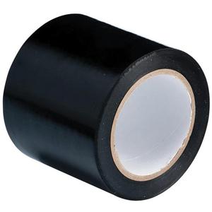 Floor Marking Tape - Black, Vinyl, 4", 108'