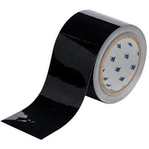 ToughStripe® Floor Marking Tape - Black, Polyester, 3", 100'