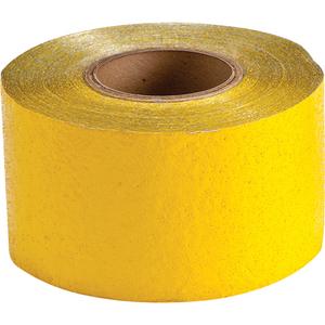 Temporary Pavement Marking Tape - Yellow, Retro Reflective, 4", 150'