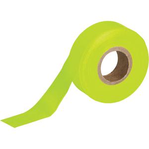 Flagging Tape - Fluorescent Lime, 1.188", 150'