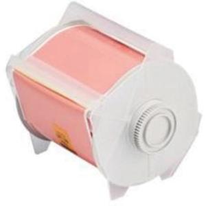 Printer Tape - Polyester, Pink, 4", GlobalMark®, 100'