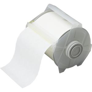 Printer Tape - Polyester, Clear, 4", GlobalMark®, 100'