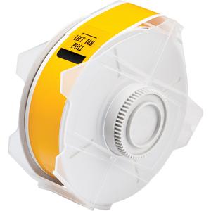 Printer Tape - Polyester, Yellow, 1.125", GlobalMark®, 100'