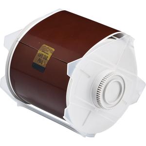 Printer Tape - Polyester, Brown, 4", GlobalMark®, 100'