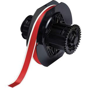 Low-Halide Printer Tape - Polyester, Red, 0.5", BBP® 31/BBP® 33/BBP® 35/BBP® 37/BBP™ 30/BradyPrinter S3100/BradyPrinter i3300/BradyPrinter S3000, Outdoor, 100'