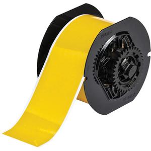 Printer Tape - Retro Reflective, Yellow, 2.25", BBP® 31/BBP® 33/BBP® 35/BBP® 37/BBP™ 30/BradyPrinter S3100/BradyPrinter i3300/BradyPrinter S3000, Outdoor, 50', Gloss