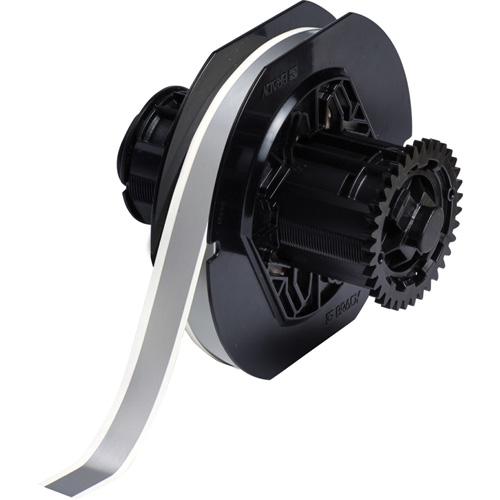 Printer Tape - Vinyl, Grey, 0.5", BBP® 31/BBP® 33/BBP® 35/BBP® 37/BBP™ 30/BradyPrinter S3100/BradyPrinter i3300/BradyPrinter S3000, 100'