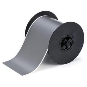 Printer Tape - Vinyl, Grey, 4", BBP® 31/BBP® 33/BBP® 35/BBP® 37/BBP™ 30/BradyPrinter S3100/BradyPrinter i3300/BradyPrinter S3000, 100'