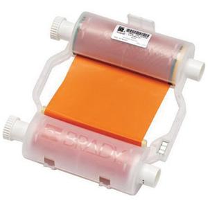 Series R10000 Printer Ribbon - Orange, 4.33", 200', BBP® 31/BBP® 33/BBP® 35/BBP® 37/BBP™ 30/BradyPrinter i3300/BradyPrinter S3000/BradyPrinter S3100
