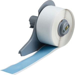 Indoor-Outdoor Label Printer Tape - Vinyl, Blue, 1", BMP® 71, 50