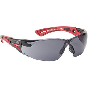 Rush+ Safety Glasses - Meets/Exceeds CSA Z94.3, Grey/Smoke, Anti-Fog/Anti-Scratch