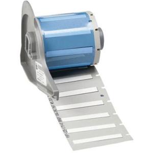 PermaSleeve® Heat Shrink Wire & Cable Labels - Polyolefin, White, 0.235", 1.75", BMP® 71/M710, 0.125" Dia x 1.75" W, 0.75", 0.046", 2.25"