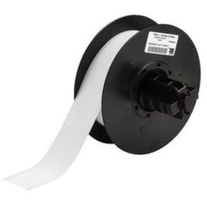 ToughWash® Printer Tape - Polyester, White, 1.125", BBP® 31/BBP® 33/BBP® 35/BBP® 37/BBP™ 30/BradyPrinter S3100/BradyPrinter i3300/BradyPrinter S3000, 50'