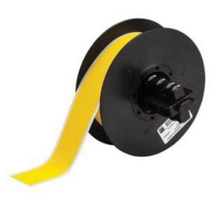 ToughWash® Printer Tape - Polyester, Yellow, 1.125", BBP® 31/BBP® 33/BBP® 35/BBP® 37/BBP™ 30/BradyPrinter S3100/BradyPrinter i3300/BradyPrinter S3000, 50'