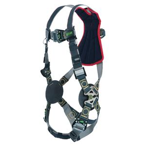 Revolution Harness with Kevlar®-Nomex® Webbing - Fall Arrest, A, 400 lbs., Small/Medium, Back, Quick-Connect, Quick-Connect