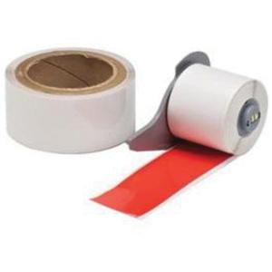 Floor Marking Printer Tape - Polyester, Red, 2", BMP® 71, 50'