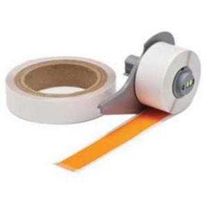 Floor Marking Printer Tape - Polyester, Orange, 1", BMP® 71, 50'