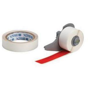 Floor Marking Printer Tape - Polyester, Red, 1", BMP® 71, 50'