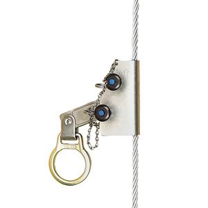 Lad-Saf™ Static Wire Rope Grab - Without Lanyard, 3/8"