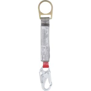 PRO™ Rope Shock-Absorber - 1.5', Meets/Exceeds CSA-Z259.11, 122 lbs., 308 lbs., Snap Hook, Snap Hook/Carabiner, Nylon, Pack, 1